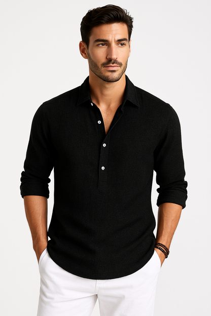 Linnen Casual Shirt voor Zomercomfort – Tyler