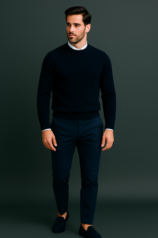 Kasjmier trui heren warm elegant wintermodel – Thomas