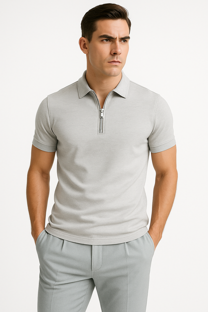 Polo shirt heren slim fit ademend comfort – Jeroen