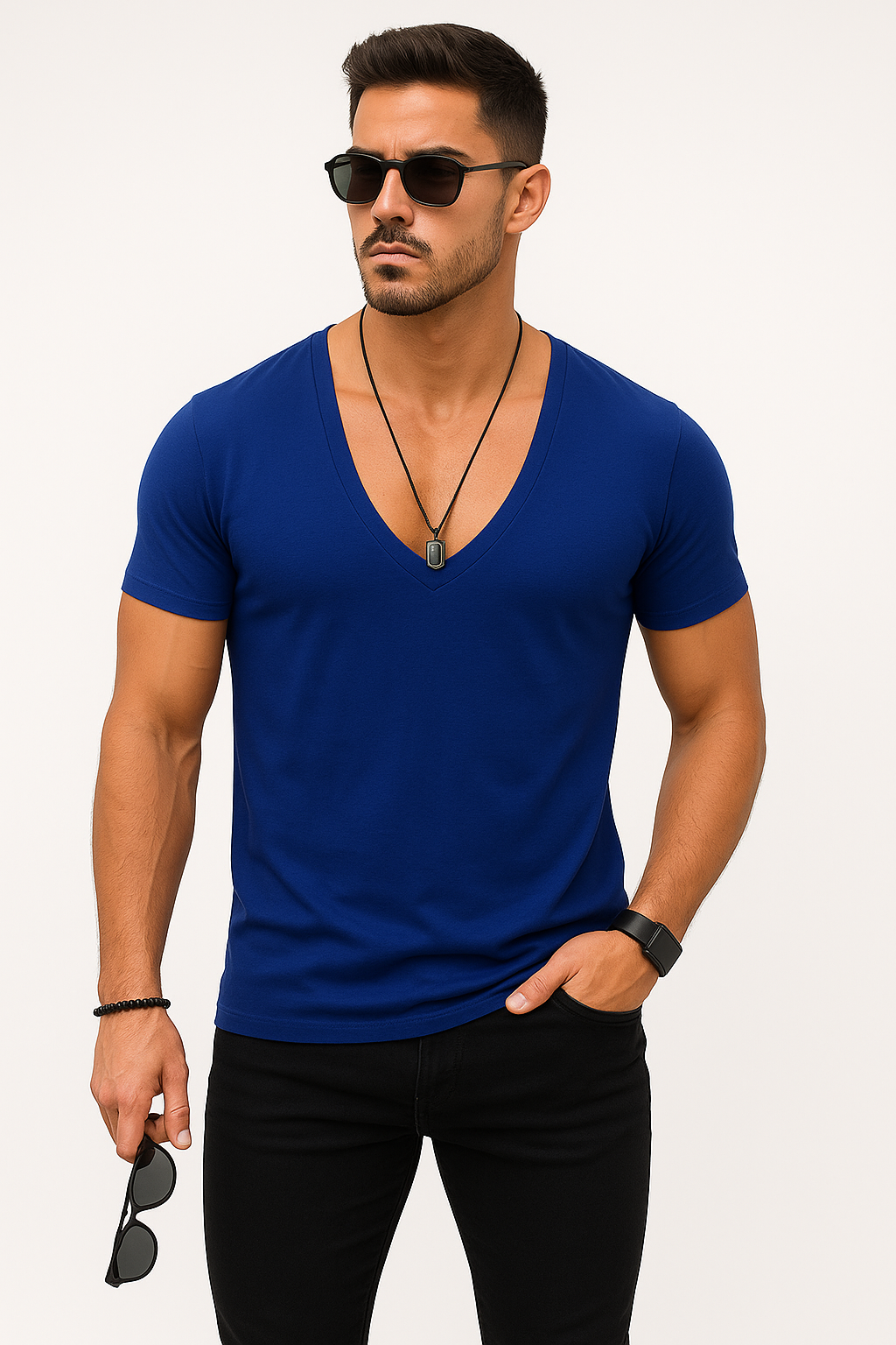 Zomer-T-shirt voor heren, ademend, sneldrogend en comfortabel – Aldert