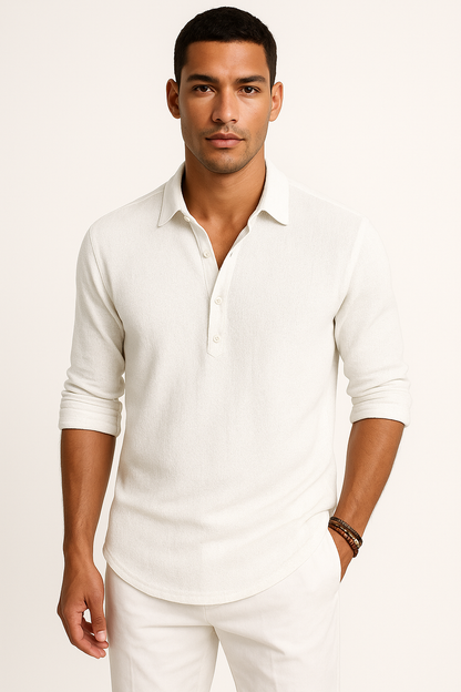 Linnen Herenoverhemd Casual Comfort & Luxe – Lars