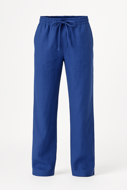 Linnen Herenbroek – Baggy Zomer Comfort Fit – Tenaro