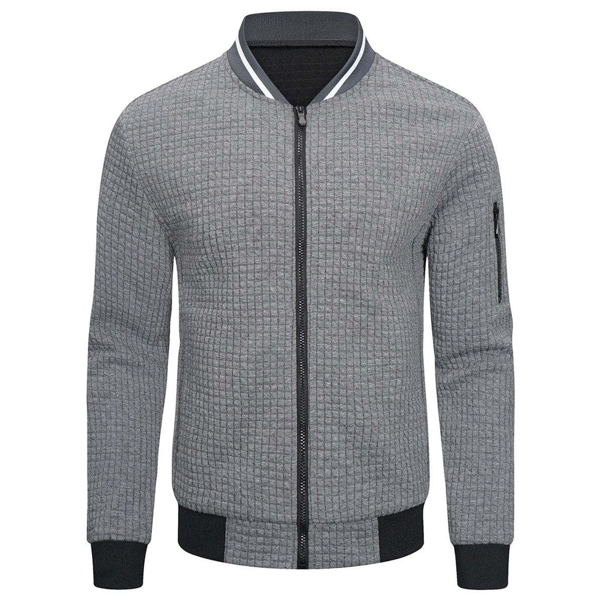 Warm Casual Bomberjack met Lange Mouwen – Jasper