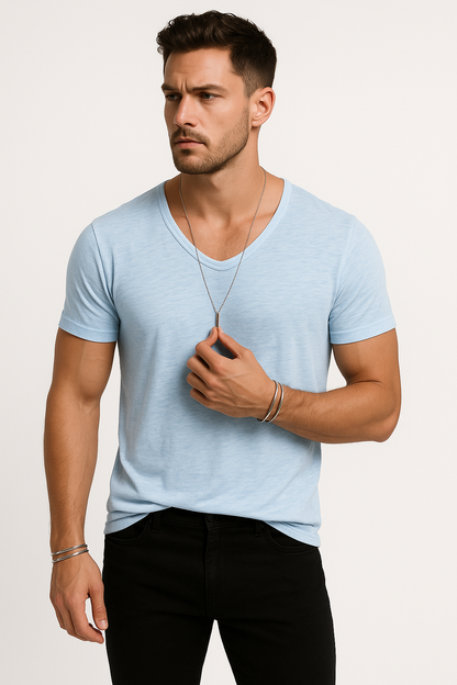 Zomer T-shirt heren ademend en comfortabel – Adrianus