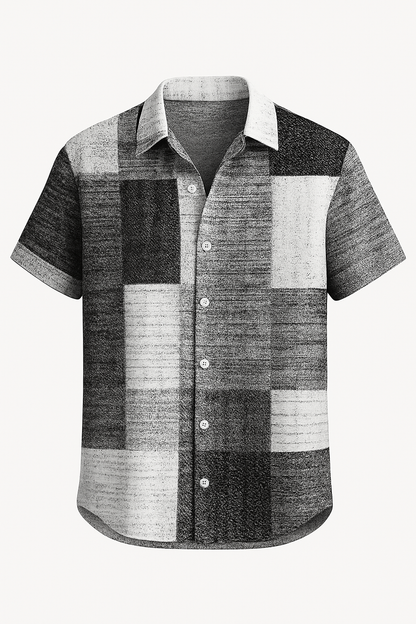 Moderne herenpolo met kleurrijk design – Venturo