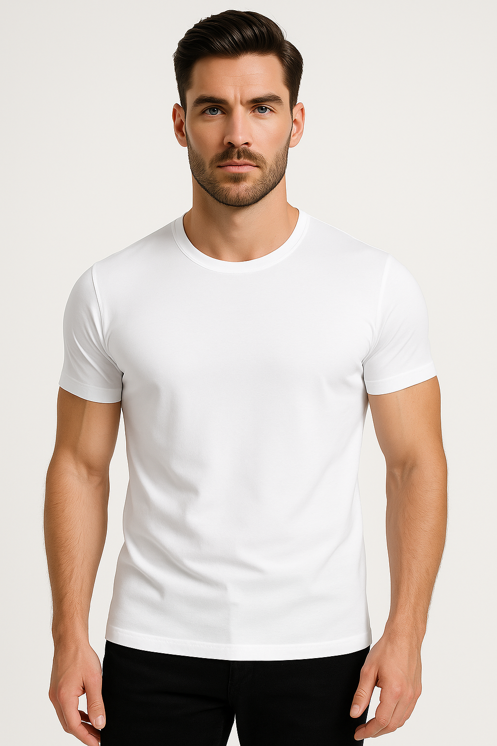 T-shirt heren zomer effen ademend sneldrogend – Aart