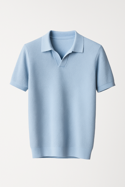 Casual Katoenen Polo T-shirt voor Dagelijks Comfort – Heinrich
