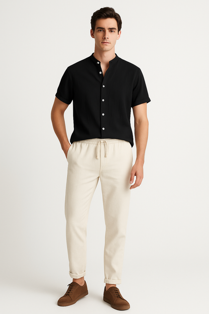 Linnen heren zomerset – luchtige en stijlvolle kleding – Jasper