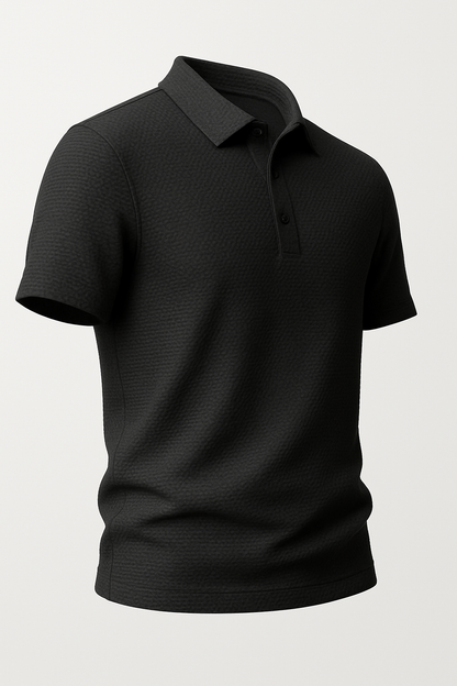 Ademende herenpolo met mesh en modern design – Robin