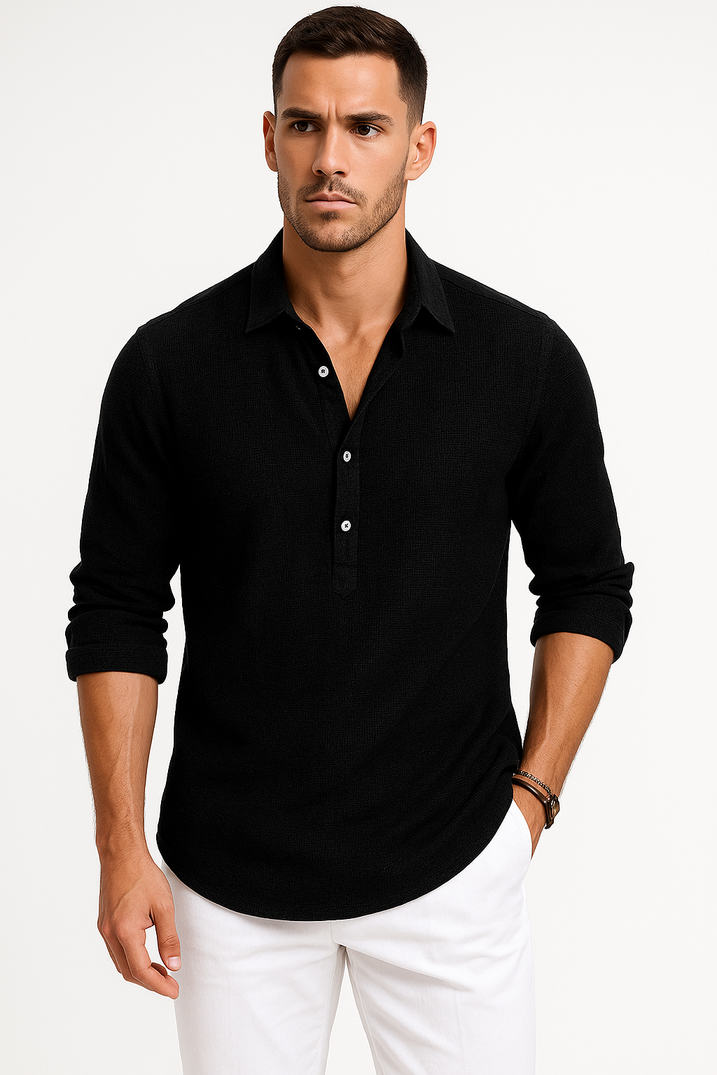 Linnen Herenoverhemd Casual Comfort & Luxe – Lars