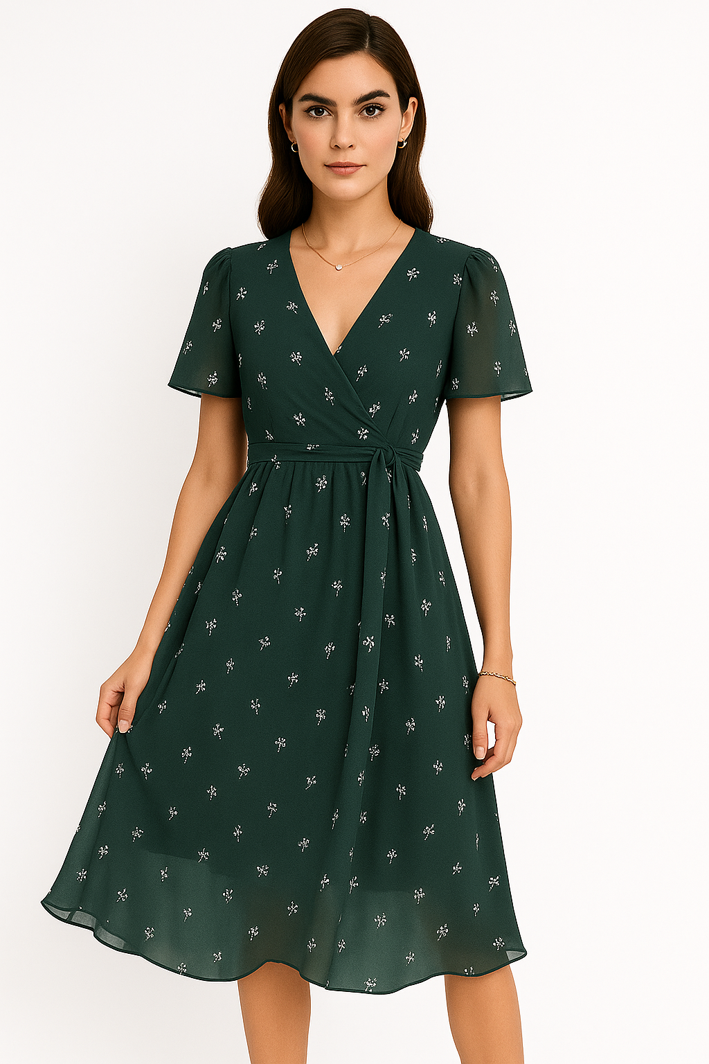 Boho zomerjurk met kleurverloop en comfort – Leanne