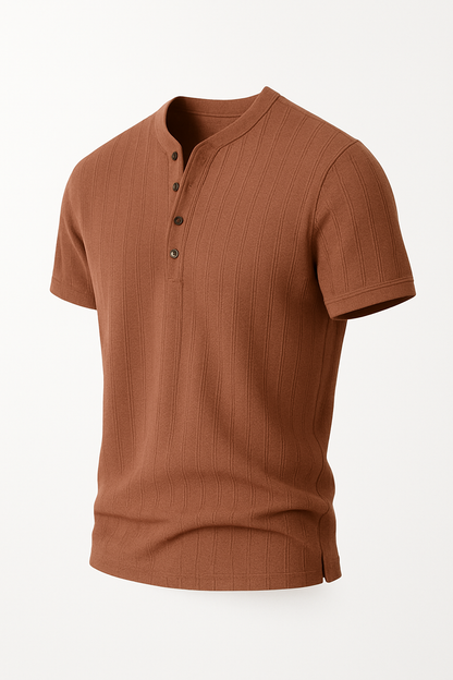 Zomers heren-T-shirt ademend, comfortabel en kleurvast – Berend
