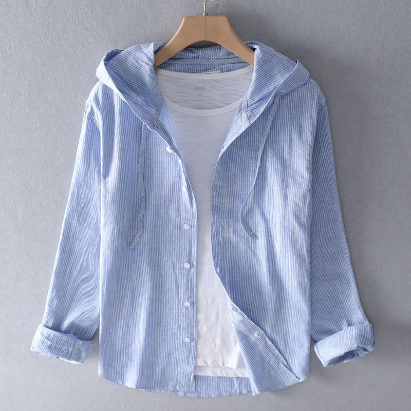 Lichtgewicht Ademend Linnen Shirt voor Tijdloze Stijl – Gossamer