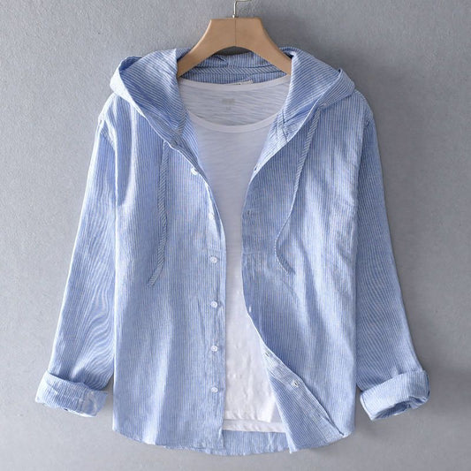 Lichtgewicht Ademend Linnen Shirt voor Tijdloze Stijl – Gossamer
