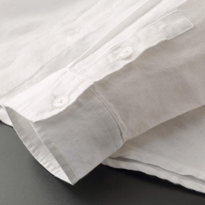 Lichtgewicht Ademend Linnen Shirt voor Tijdloze Stijl – Gossamer