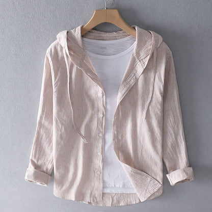 Lichtgewicht Ademend Linnen Shirt voor Tijdloze Stijl – Gossamer