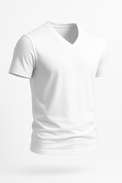 Casual V-hals T-shirt voor heren, ademend comfort – Pieter