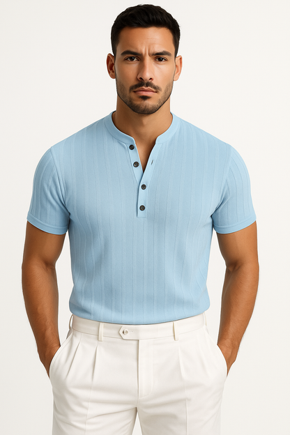 Zomers heren-T-shirt ademend, comfortabel en kleurvast – Berend