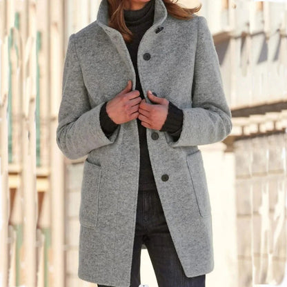 Elegante winterjas voor dames met luxe uitstraling – Sophie