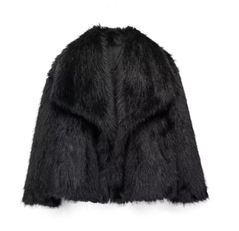 Luxe dames bontjas met warme en elegante pasvorm – Valentina