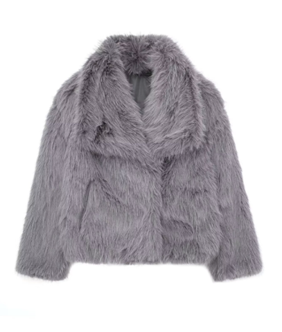Luxe dames bontjas met warme en elegante pasvorm – Valentina