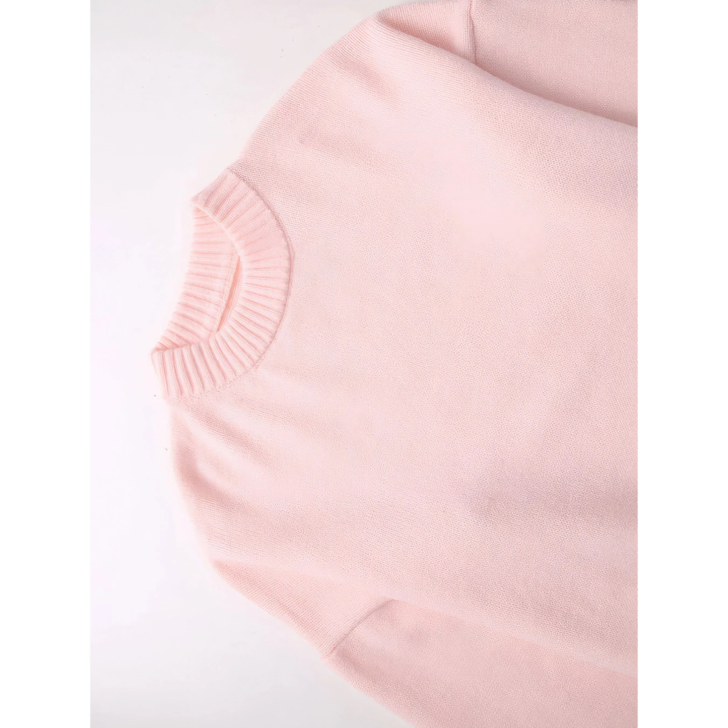Oversized gebreide ronde hals trui voor dames – Elise