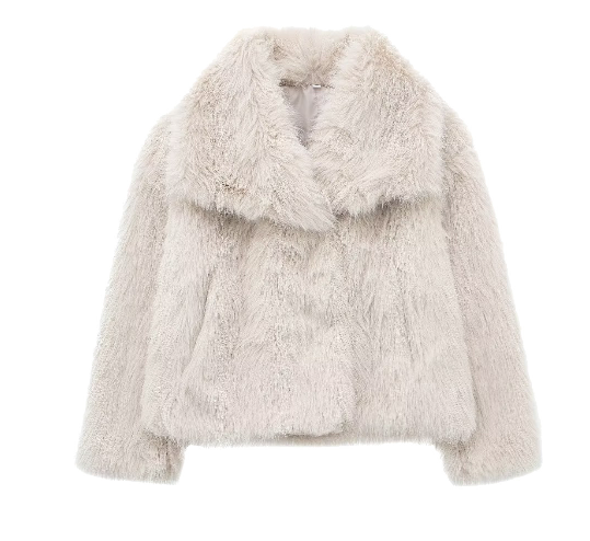 Luxe dames bontjas met warme en elegante pasvorm – Valentina