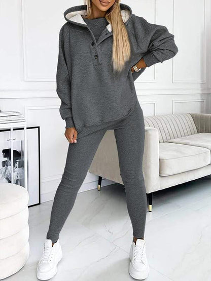 Comfortabele Hoodie Set voor Dames en Heren – Evi