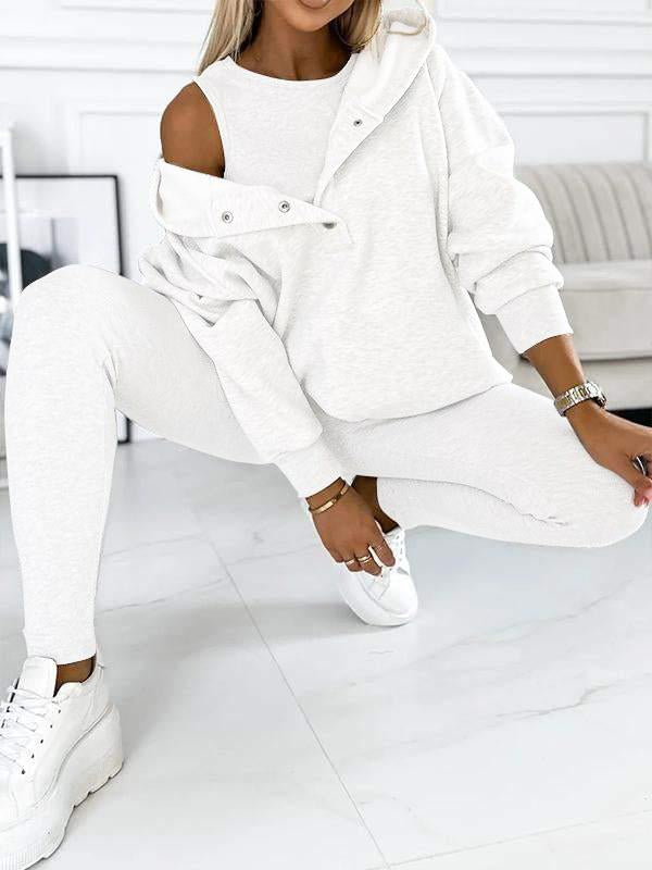 Comfortabele Hoodie Set voor Dames en Heren – Evi
