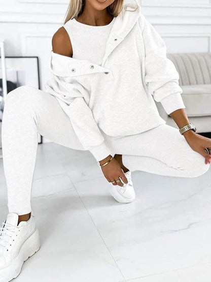 Comfortabele Hoodie Set voor Dames en Heren – Evi