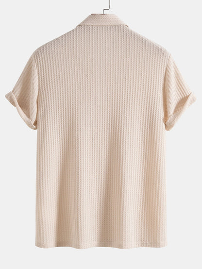 Gebreide Ademend Polo Shirt voor Stijlvol Comfort – Otilio