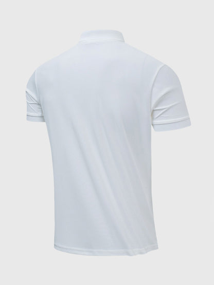 Polo Shirt Heren Korte Mouw met Rits – Daan