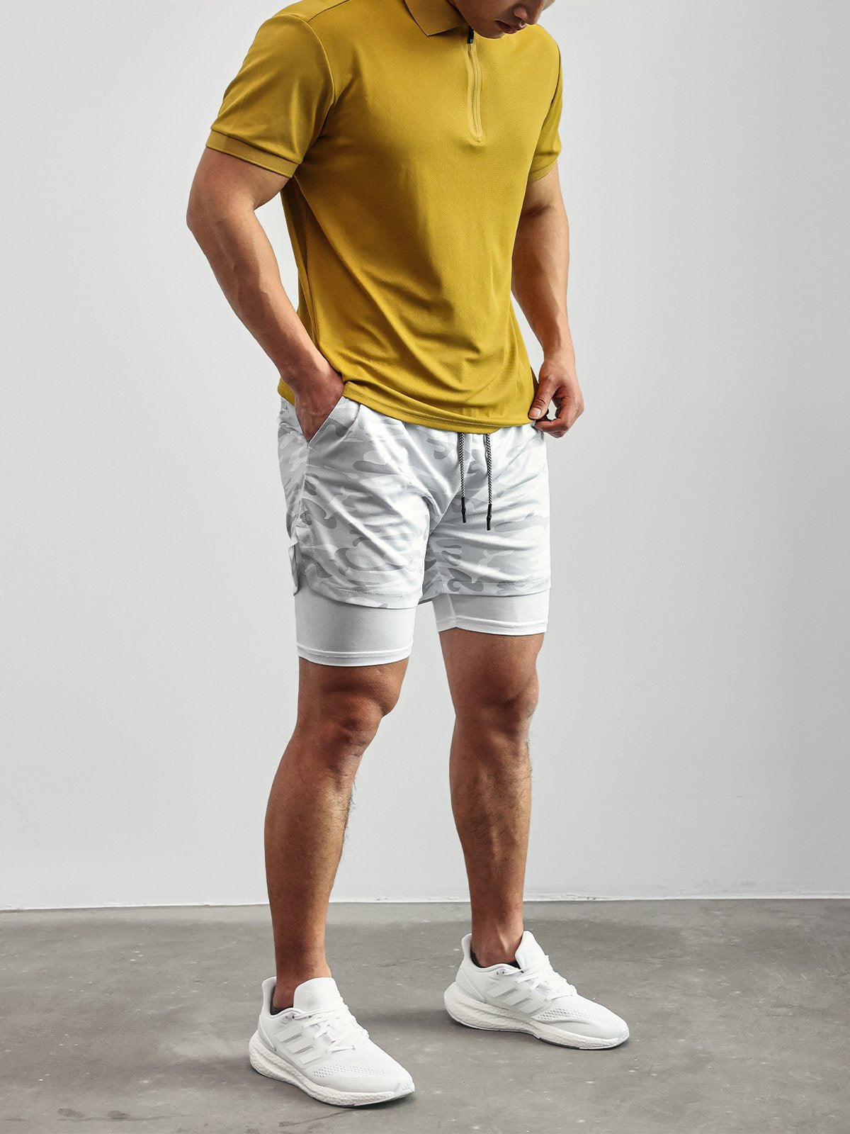 Polo Shirt Heren Korte Mouw met Rits – Daan