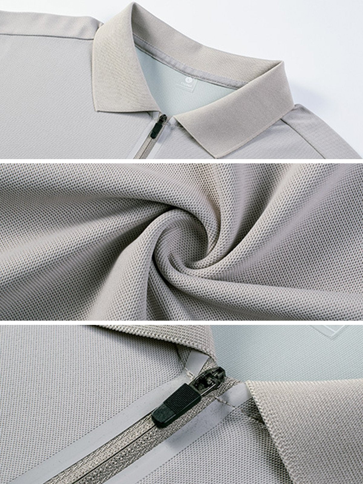 Polo Shirt Heren Korte Mouw met Rits – Daan