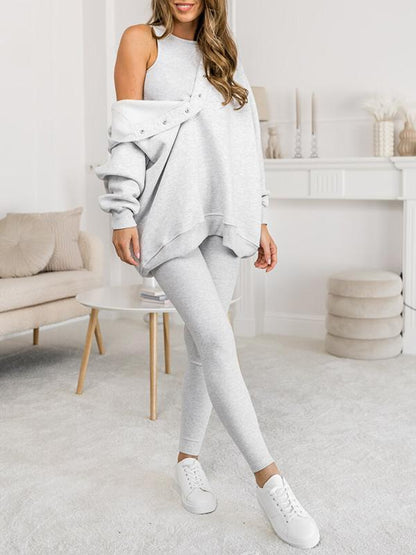 Comfortabele Hoodie Set voor Dames en Heren – Evi