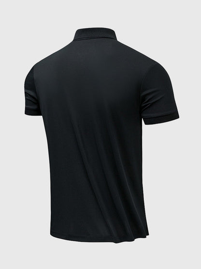 Polo Shirt Heren Korte Mouw met Rits – Daan