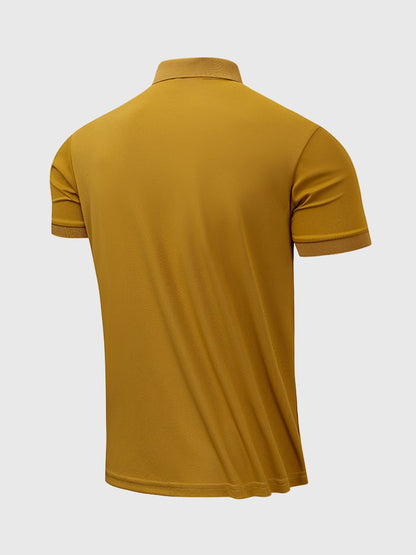 Polo Shirt Heren Korte Mouw met Rits – Daan