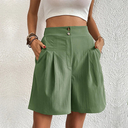Dames shorts met zakken en streetstyle flair – June