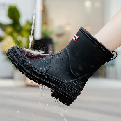 Waterdichte en Comfortabele Halflange Regenlaarzen voor Vrouwen – Elise