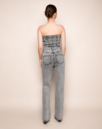 Bootcut Jeans Met Subtiele Studs Elegant – Lara