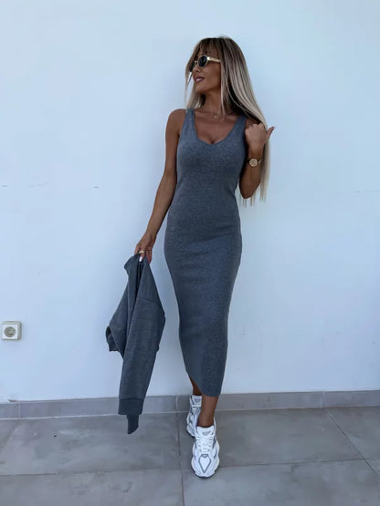 Tweedelige set met sweater en rok – Elettra