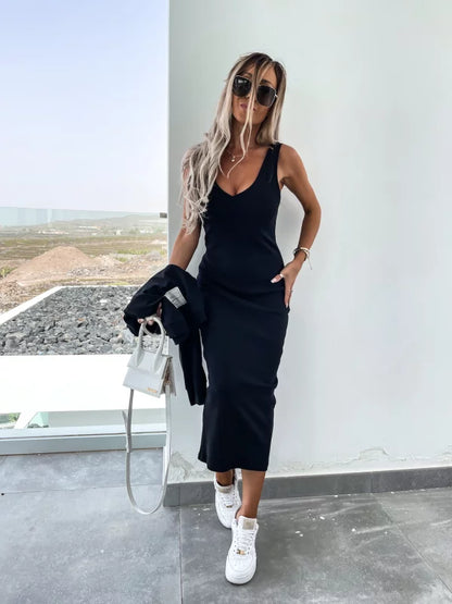 Tweedelige set met sweater en rok – Elettra