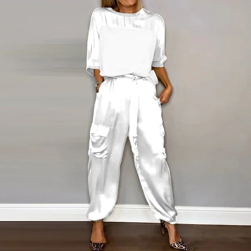 Trendy dames kleding set met luxe uitstraling – Emma