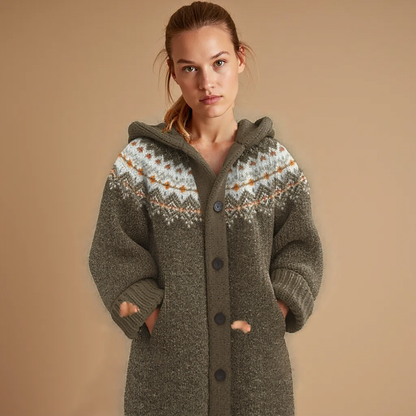 Noors Gebreid Vest voor Dames – Lotte