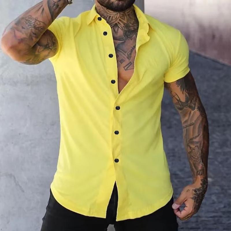 Fitness Shirt Korte Mouw Heren Sport - MaxFit