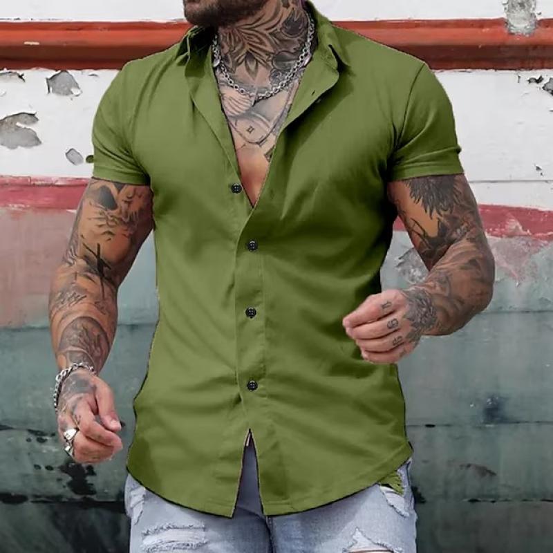 Fitness Shirt Korte Mouw Heren Sport - MaxFit
