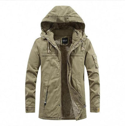 Waterdichte Winterjas voor Heren met Capuchon – Tobias