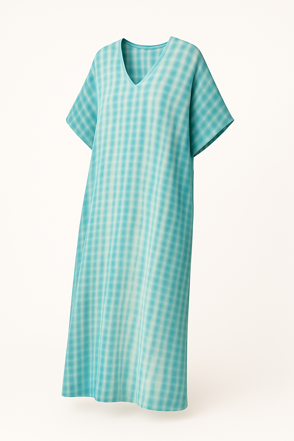 Turquoise Zomer Kaftan Jurk voor Dames – Elantra