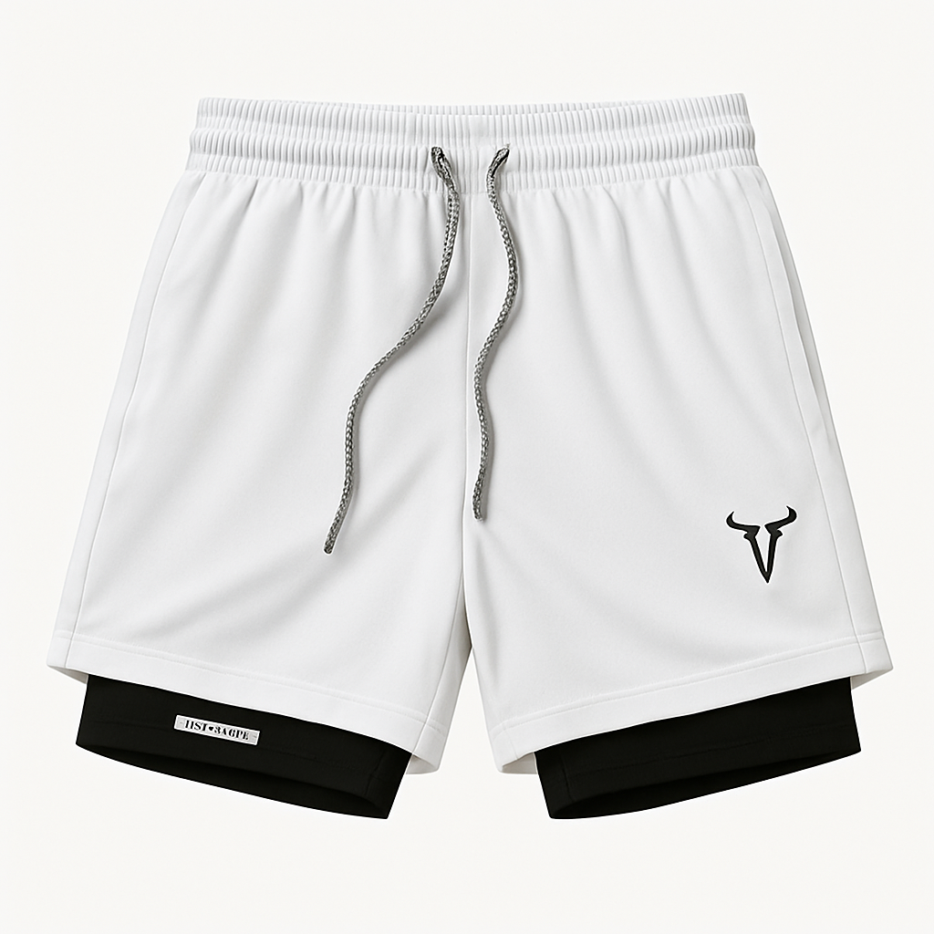 2-in-1 sportshorts voor heren met telefoonzak – Bram