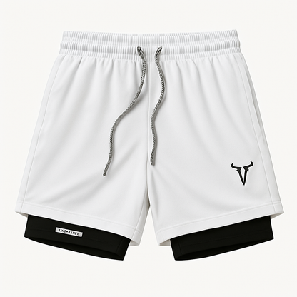 2-in-1 sportshorts voor heren met telefoonzak – Bram